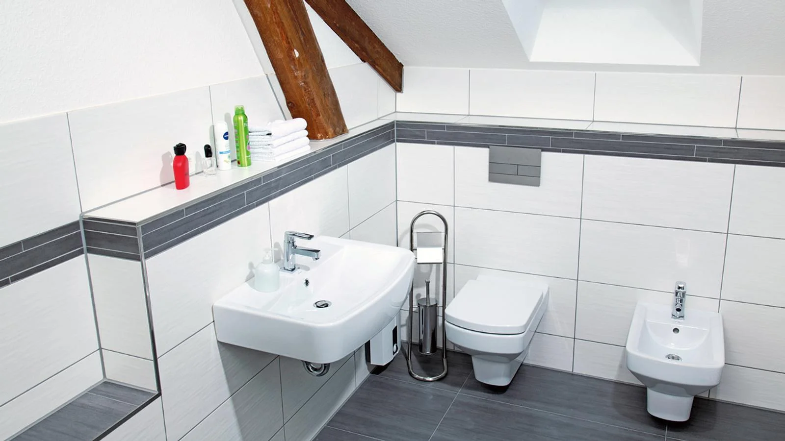 WC- und Waschbeckenmontage 